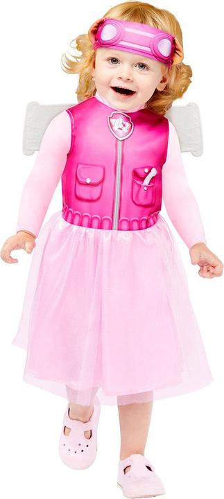 Image du produit Amscan Costume de bébé Skye de Paw Patrol, robe, ailes, serre-tête, série, aide sur quatre pattes, Hu (2, 3)