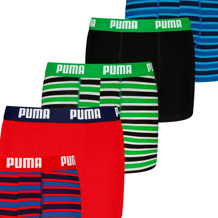Produktbild Puma Everyday Striped Boxers ECOM 6P (158, 6er Pack)