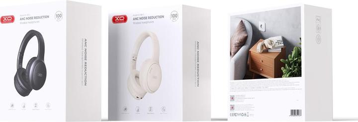 Produktbild xO Bluetooth-Kopfhörer BE41 schwarz ANC (ANC, Kabellos)