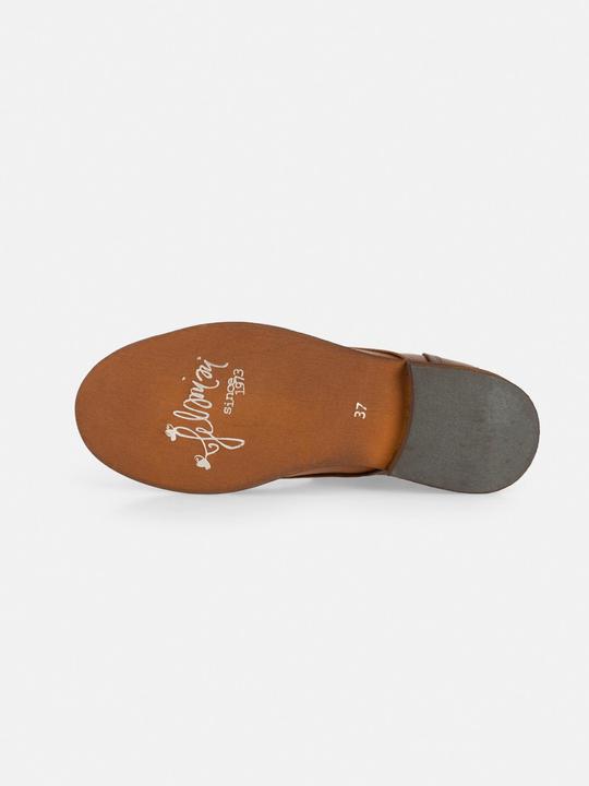 Produktbild Felmini Wide Fit W103 Schnürstiefel aus echtem Leder, mit Innenreissverschluss und niedrigem Absatz. (39)