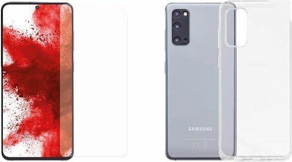Actual product image Displex Real Glass, 2D Panzerglas + Handyhülle (1 Piece, Samsung Galaxy S22+)