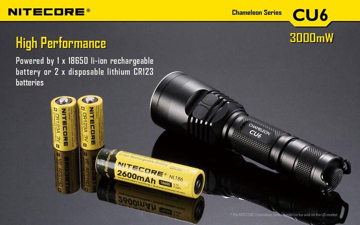 Actual product image Nitecore Chameleon CU6 with UV LED (14.30 cm, 440 lm)