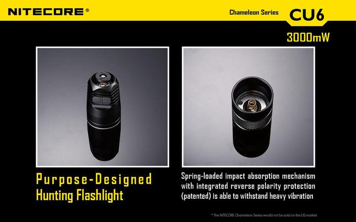 Actual product image Nitecore Chameleon CU6 with UV LED (14.30 cm, 440 lm)