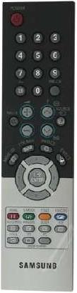 Actual product image Samsung BN59-00488A remote control IR wireless audio, home theater system, TV push buttons (Infrared)