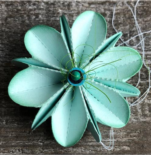 Produktbild FarbTon Stanzschablone-Faltblumen "S"