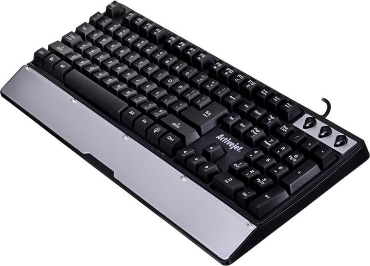 Actual product image Activejet K-3242 Keyboard USB QWERTY US International (US, Cable)