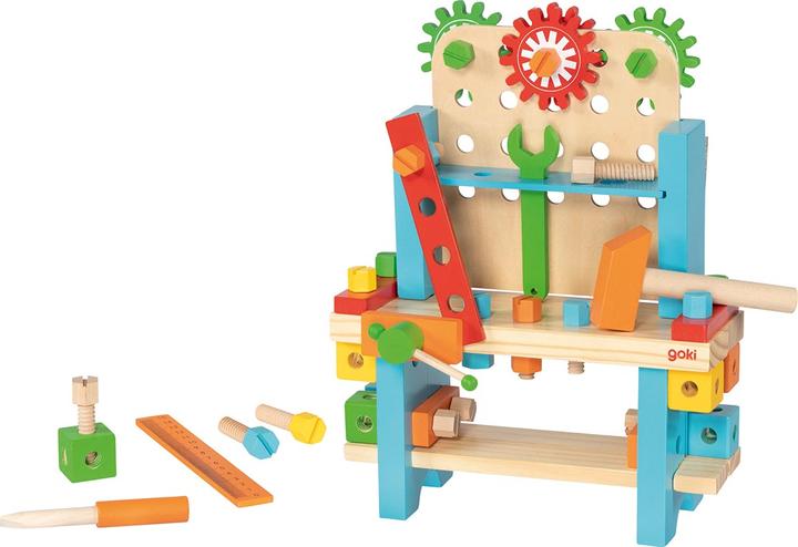 Actual product image Goki My first workbench