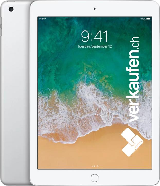 Immagine prodotto verkaufen.ch iPad 5 WiFi (Solo WiFi, 9.70", 128 GB, Space grey, B / Molto bene)
