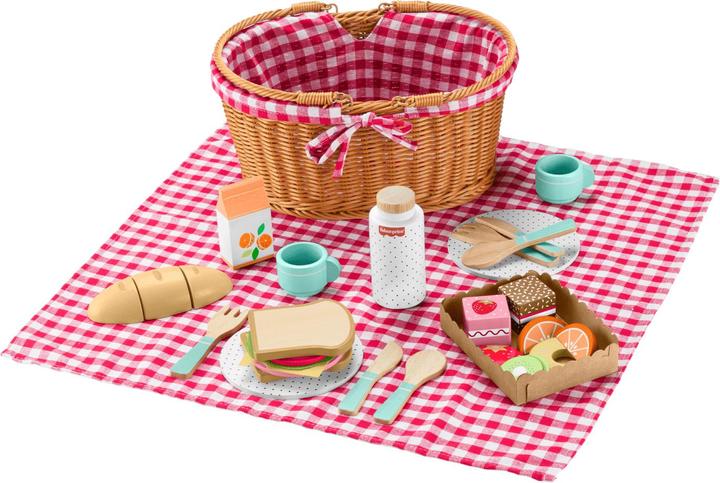 Image du produit Fisher-Price Set de paniers à pique-nique en bois
