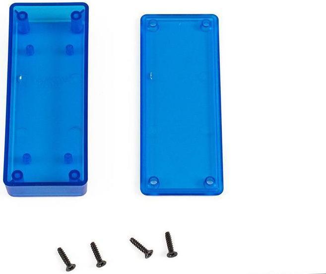 Produktbild Hammond 1551UTBU Universal-Gehäuse 100 x 40 x 20 ABS Blau (transparent) 1 St. (Gehäuse)