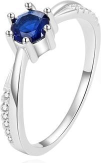 Produktbild Beneto Beautiful silver ring with zircons AGG305L - Circuit: 52 mm (L) (52)