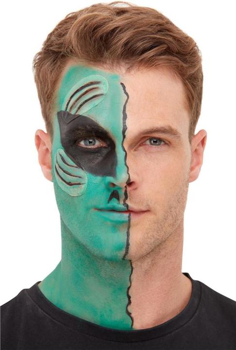 Immagine prodotto Smiffys Kit alieno, acqua, trucco, colla, cicatrici e applicatori in lattice