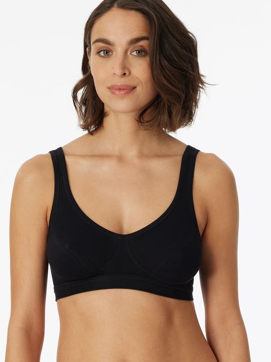 Immagine prodotto Schiesser Bustier 95/5 in cotone organico imbottito (70 C, confezione da 4)