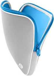 Actual product image Be.ez La Robe PowerBook (grey/blue) notebook case (12 inch) (Universal)