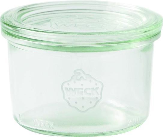 Actual product image Weck Preserving jars 200ml 12 pcs round rim lintel form preserving jars dessert jars (12 pcs., 0.20 l)