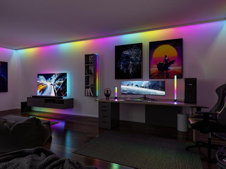 Actual product image Paulmann EntertainLED Hose Black Neon (RGB, 150 cm, Indoor)