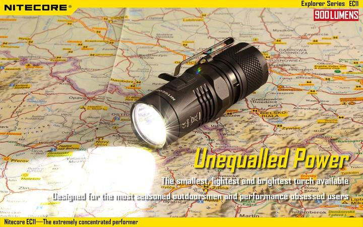 Produktbild Nitecore Ec11 (7.50 cm, 900 lm)
