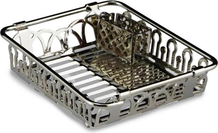 Actual product image Reutter 001.843/5 - Dish rack silver, empty, miniature