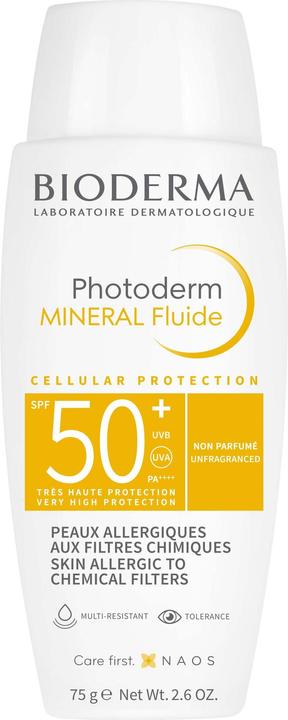 Produktbild Bioderma Photoderm Mineral Fluide SPF50+ (Sonnencreme Gesicht, SPF 50, 105 ml, 150 g)