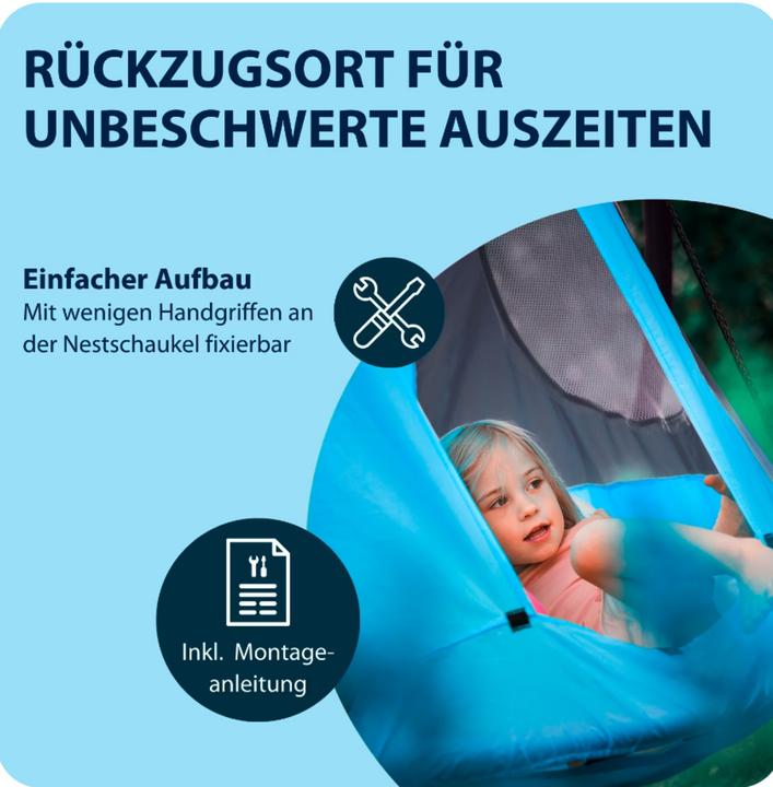 Image du produit Hudora Zelt Cosy Castle für Nestschaukel 90