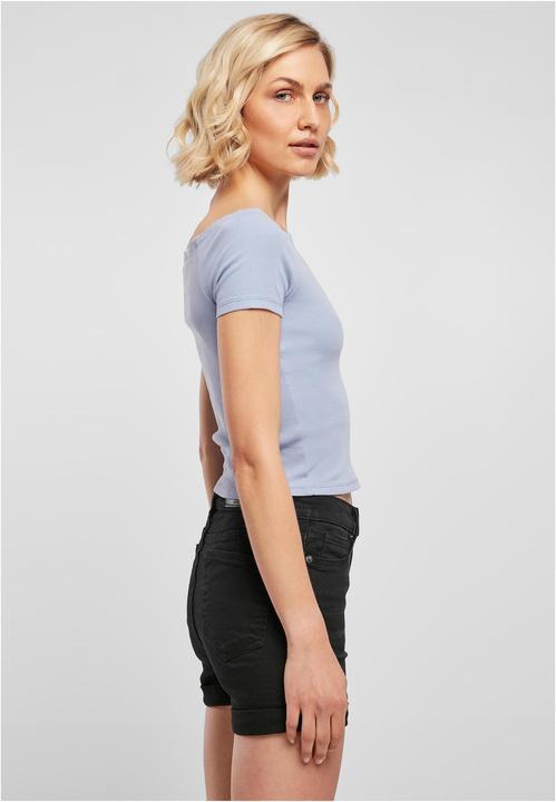 Actual product image Urban Classics Ladies Off Shoulder Rib Tee - 2416 (XXL)
