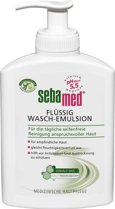 Sebamed Sebmed, emulsione di lavaggio alle olive medicinali, 200 ml (Crema lavaggio, 200 ml)