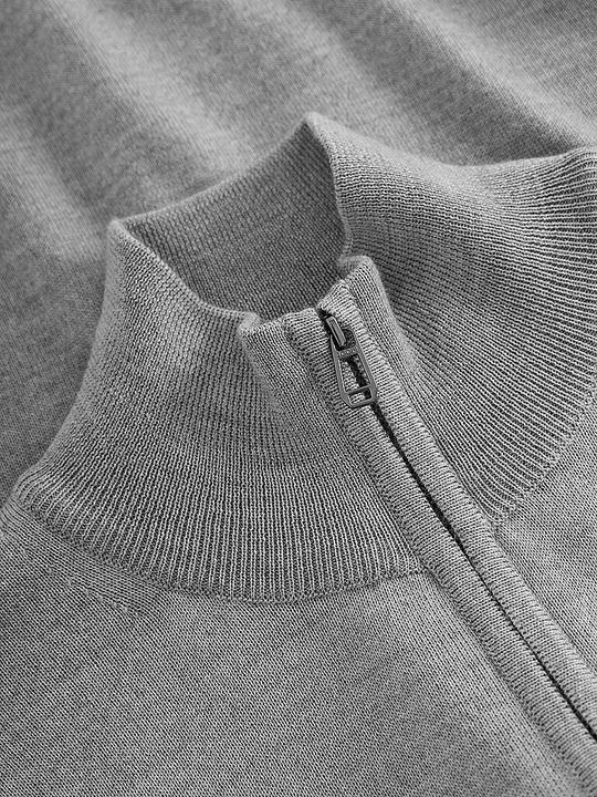Actual product image Joop! Knit Davis Zip Cardigan Silver (XXL)