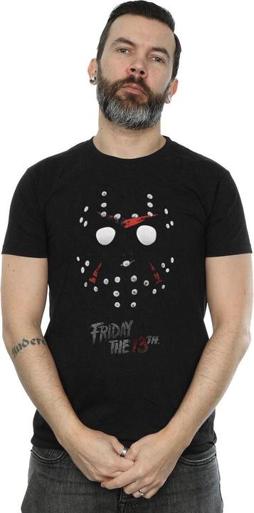 Produktbild Absolute Cult Jason Hockey Mask TShirt (S)