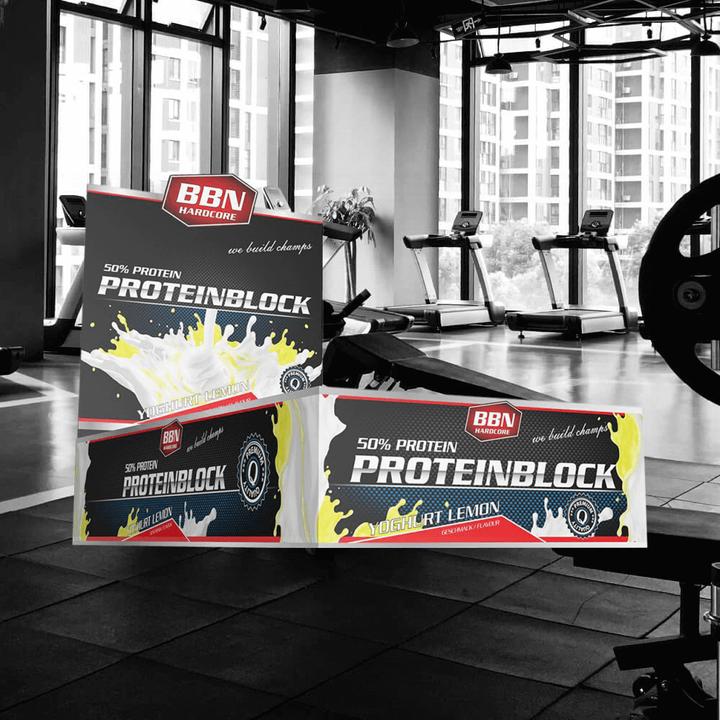 Image du produit Best Body Nutrition BBN Hardcore Protein Block (Yaourt au citron, 1 pcs, 1350 g)