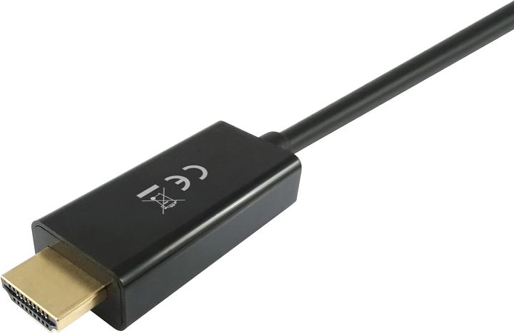 Produktbild equip Displayport Adapter HDMI St/St 5.0m 4K/30Hz schwarz (5 m, DisplayPort)
