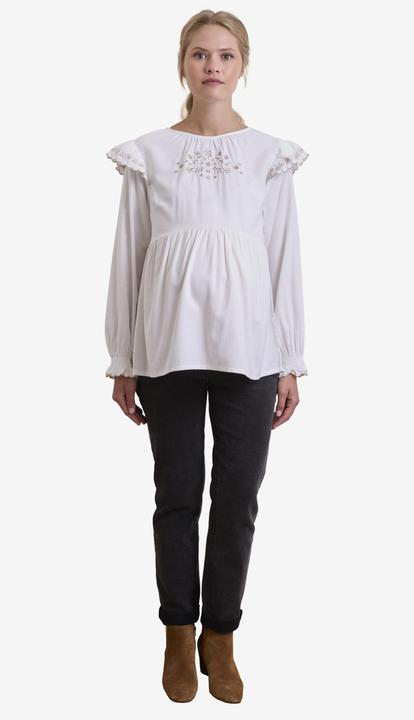 Image du produit Vertbaudet Blouse de maternité festive Coton/viscose (36)