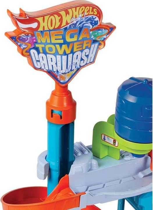 Actual product image Hot Wheels HW City Mega Tower Car Wash