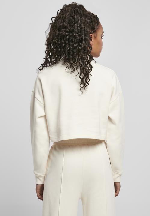 Actual product image Urban Classics Ladies Cropped Oversized Sweat High Neck Crew - 14225 (4XL)