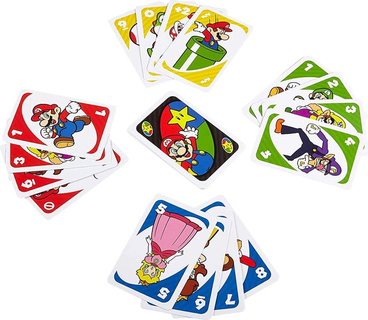 Produktbild Mattel Games UNO Mario Kart (Englisch, Spanisch)