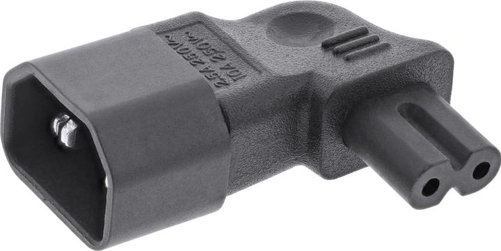 InLine Netzadapter IEC 60320 C14 / C7 (C14, C14)