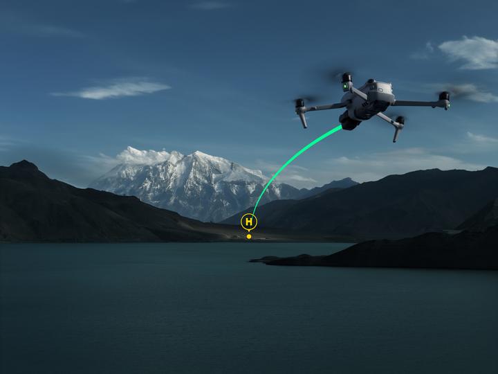 Actual product image DJI Air 3s RC-N3 (45 min, 724 g, 50 Mpx)