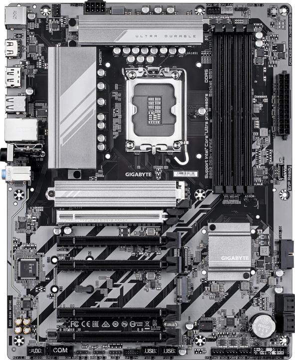 Actual product image Gigabyte B860 DS3H WIFI6E (LGA 1851, Intel B860, ATX)