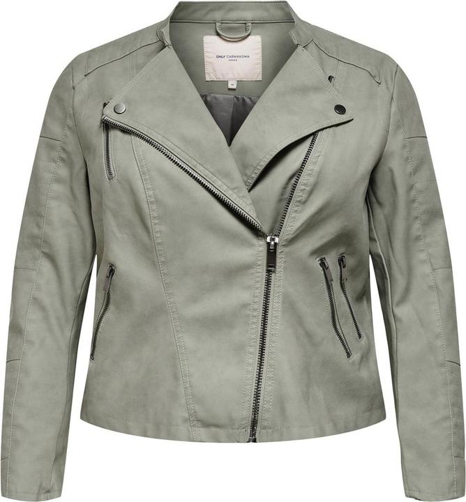 Image du produit Only Curvy Biker Veste en cuir synthétique (46)