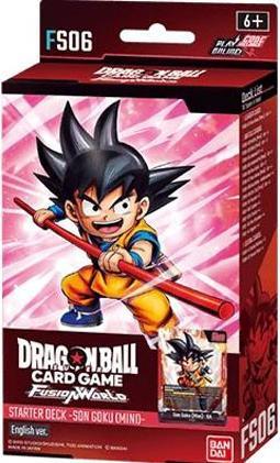 Actual product image Dragon Ball SCG Fusion Display 6 mazzi FS-06 ENG (English, Booster display)