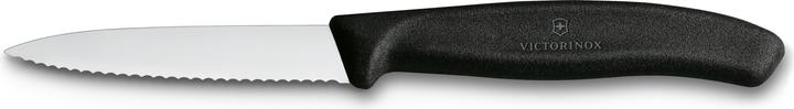 Produktbild Victorinox Swiss Classic Gemüsemesser,6er Set, Wellenschliff, schwarz (8 cm)