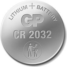 Produktbild GP Batteries GP button cell battery CR2032 3V - 4 Pack (4 Stk., CR2032, 165 mAh)