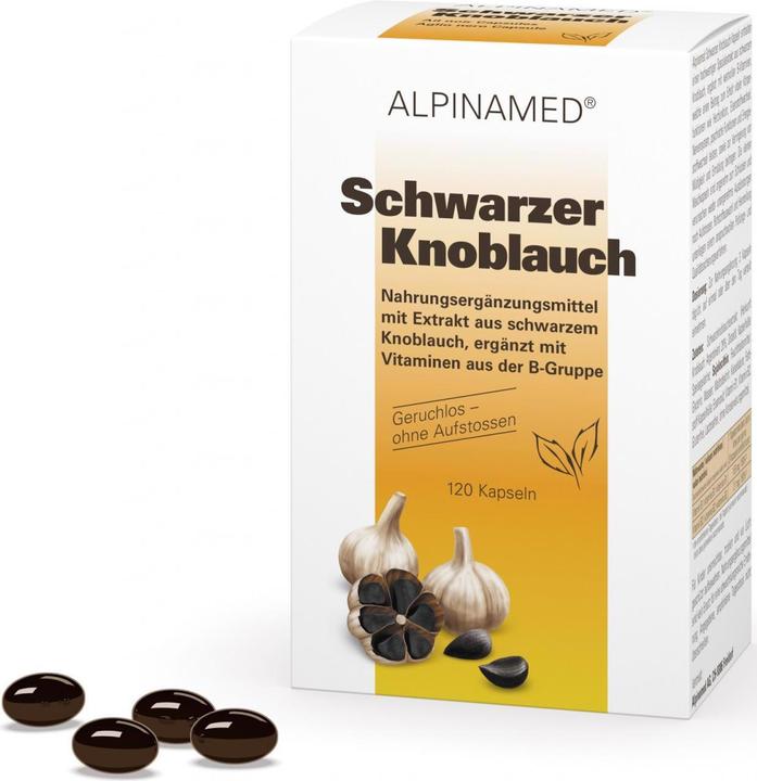 Actual product image Alpinamed Black garlic (120 Piece, Capsules, 103 g)
