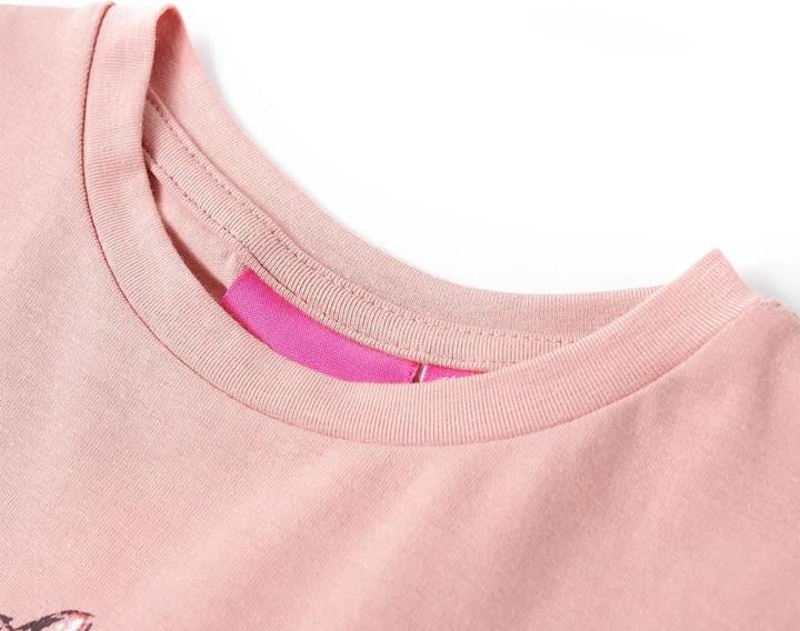 Produktbild VidaXL Kinder-Langarmshirt Rosa 116,Material: 95 % Baumwolle. 5 (116)