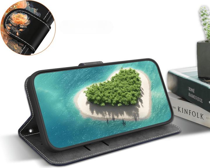 Produktbild Cover-Discount Galaxy S25 Ultra - Tasche Hülle mit Blüten Motiv (Samsung Galaxy S25 Ultra)