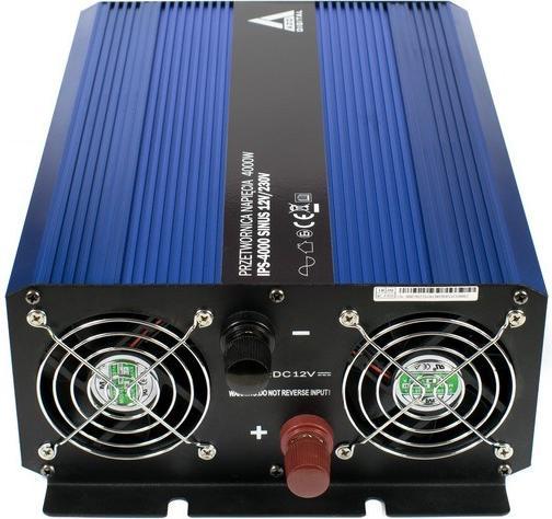 Productafbeelding Digital Przetwornica napięcia 12 VDC / 230 VAC SINUS IPS-4000S 4000W