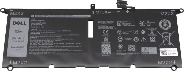 Dell DXGH8 (4 Zellen, 6840 mAh)