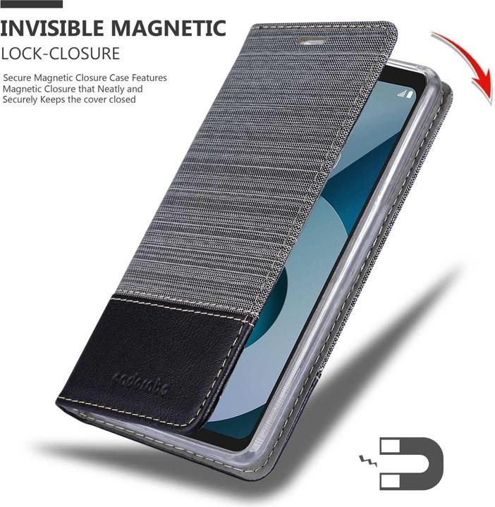 Image du produit Cadorabo Book Jeans Optik Cover (LG Q6)