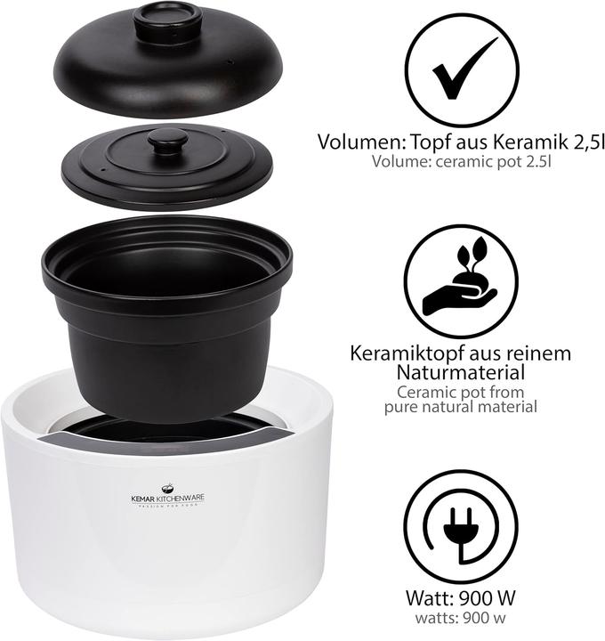 Actual product image KeMar Kitchenware KCC-280 Reiskocher
