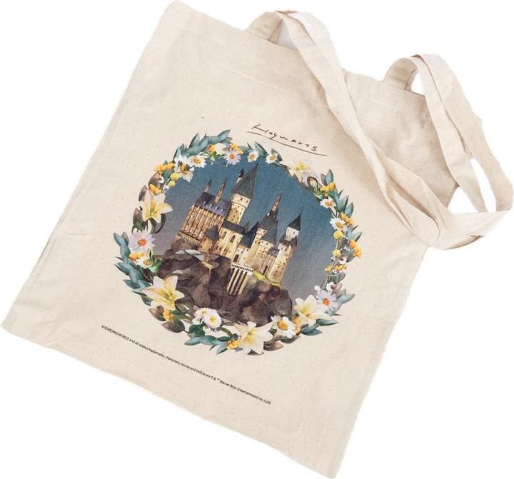Actual product image Hogwarts Castle Canvas Tote Bag