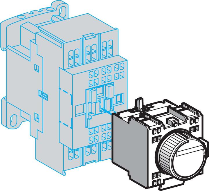 Schneider Electric Zeitblock, anzugsverzögert, 1S+1Ö, 0,10- LADT03